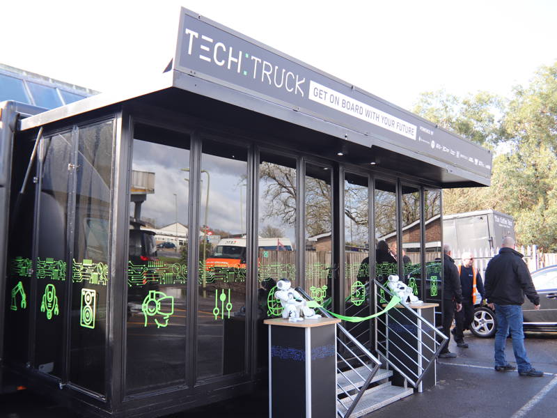 External view of the TECH:TRUCK