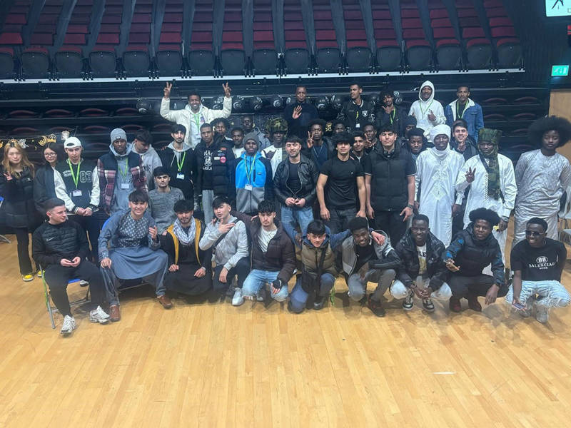 Resolve and Pathways students celebrate Eid at City of Portsmouth College.