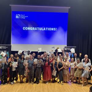 All the winners from the 2026 Adult Learner Awards pose for a group picture